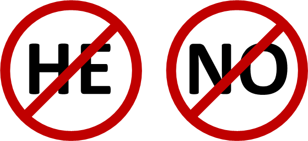 Знак «Не „не“»